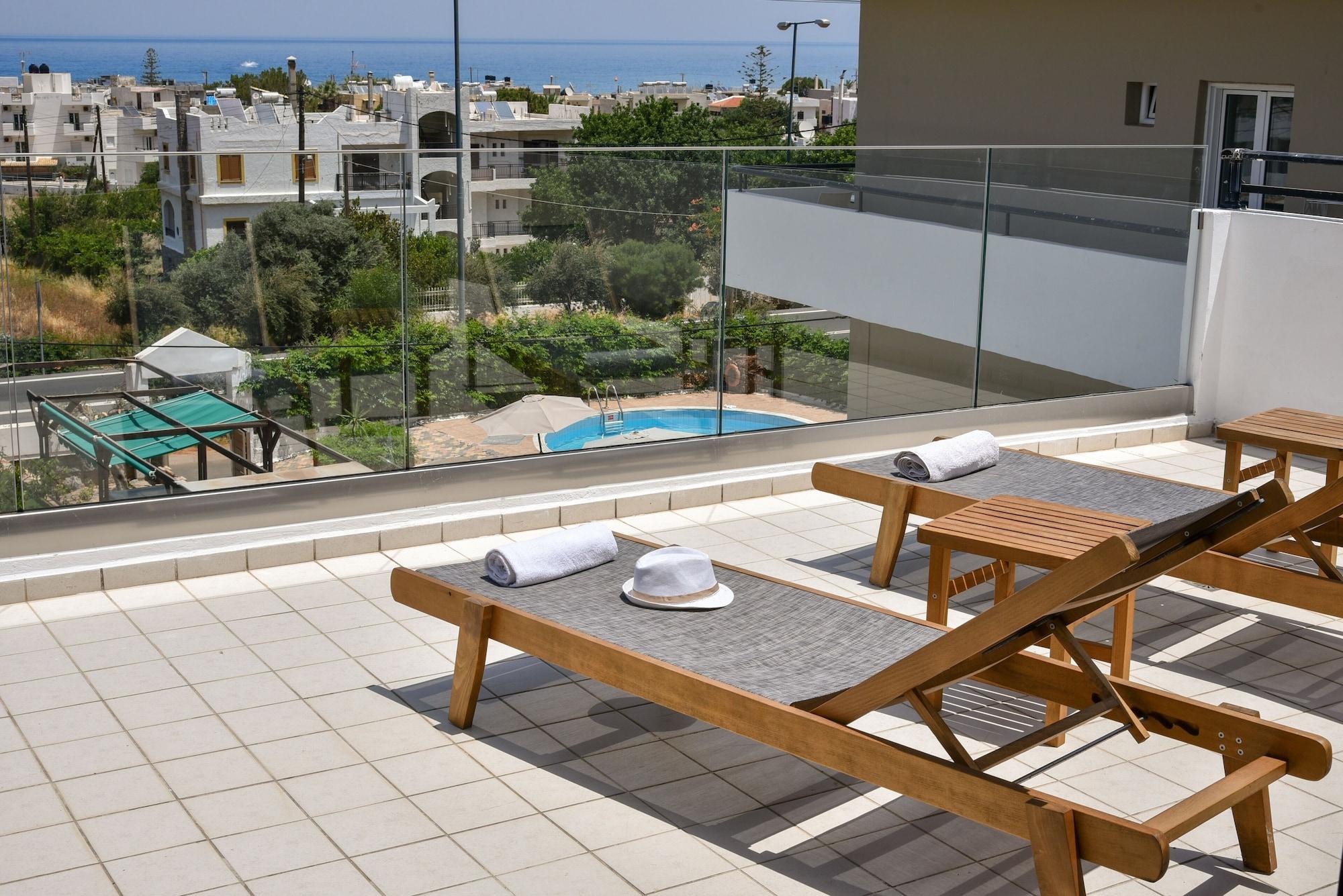 Iraklis Apartments Сталида Экстерьер фото