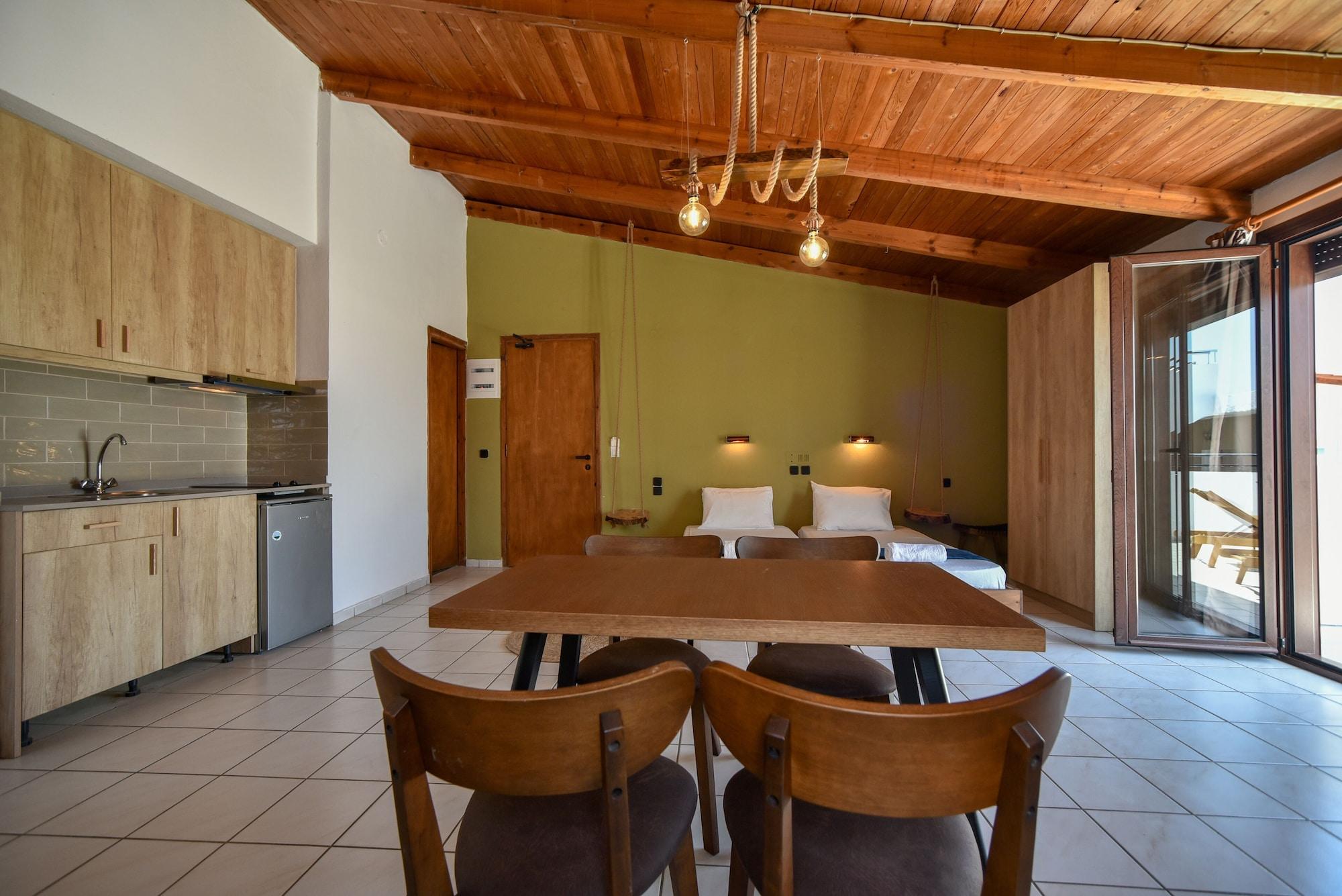 Iraklis Apartments Сталида Экстерьер фото