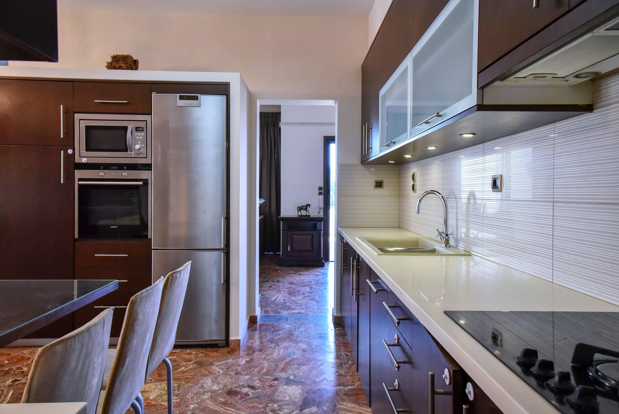 Iraklis Apartments Сталида Экстерьер фото